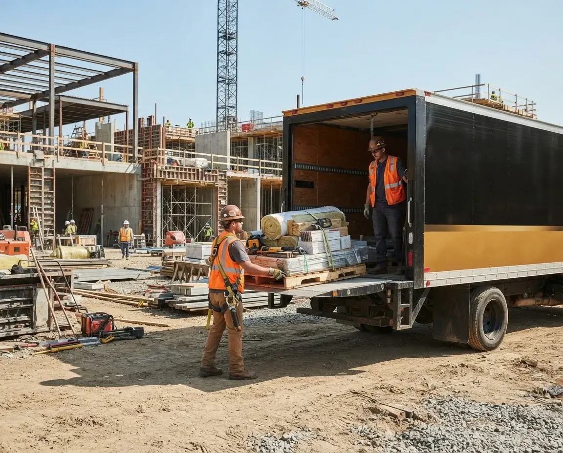 Immagine di riferimento per il servizio Consegna presso<br/> il cantiere